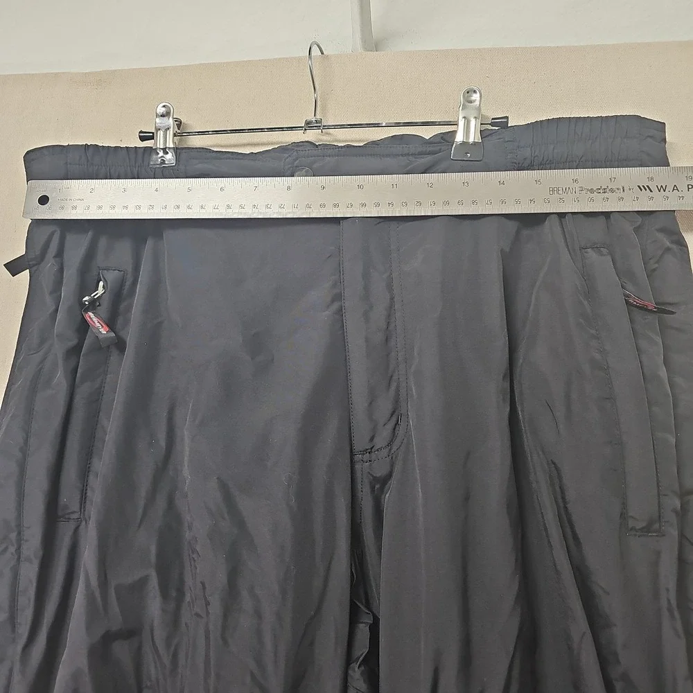 Obermeyer Ski Pants Men's XL Short Black Snowboard Nylon Snowpants 35252